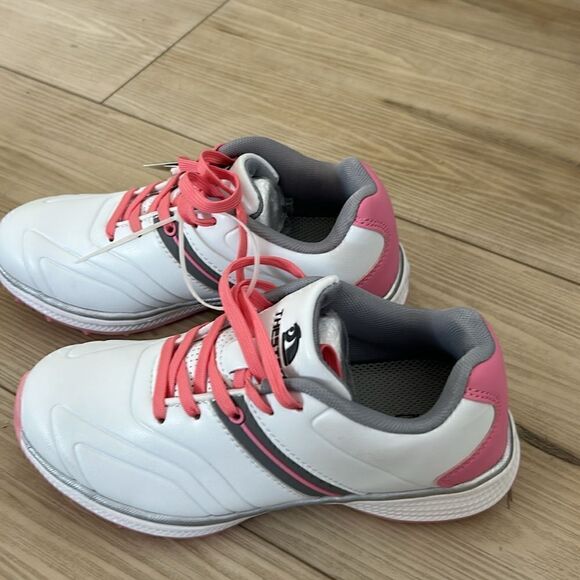 THESTRON Waterproof, Spikeless Outdoor Golf Sport Sneakers, size 35/5, NWT - Picture 7 of 10